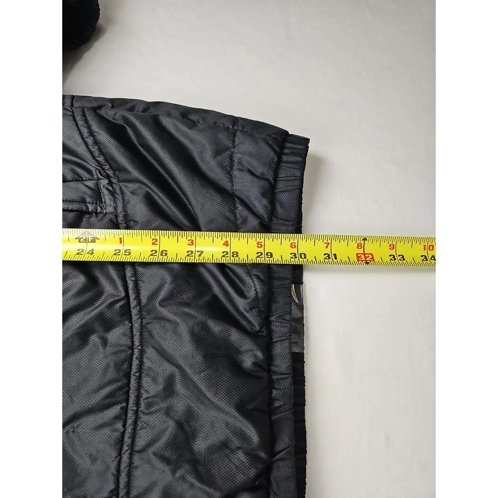 The North Face Men's Size XXL Puffer Winter  Coat Black Full Zip Pockets